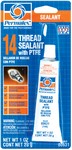 PERMATEX® Thread Sealant with PTFE 1 oz tube, card